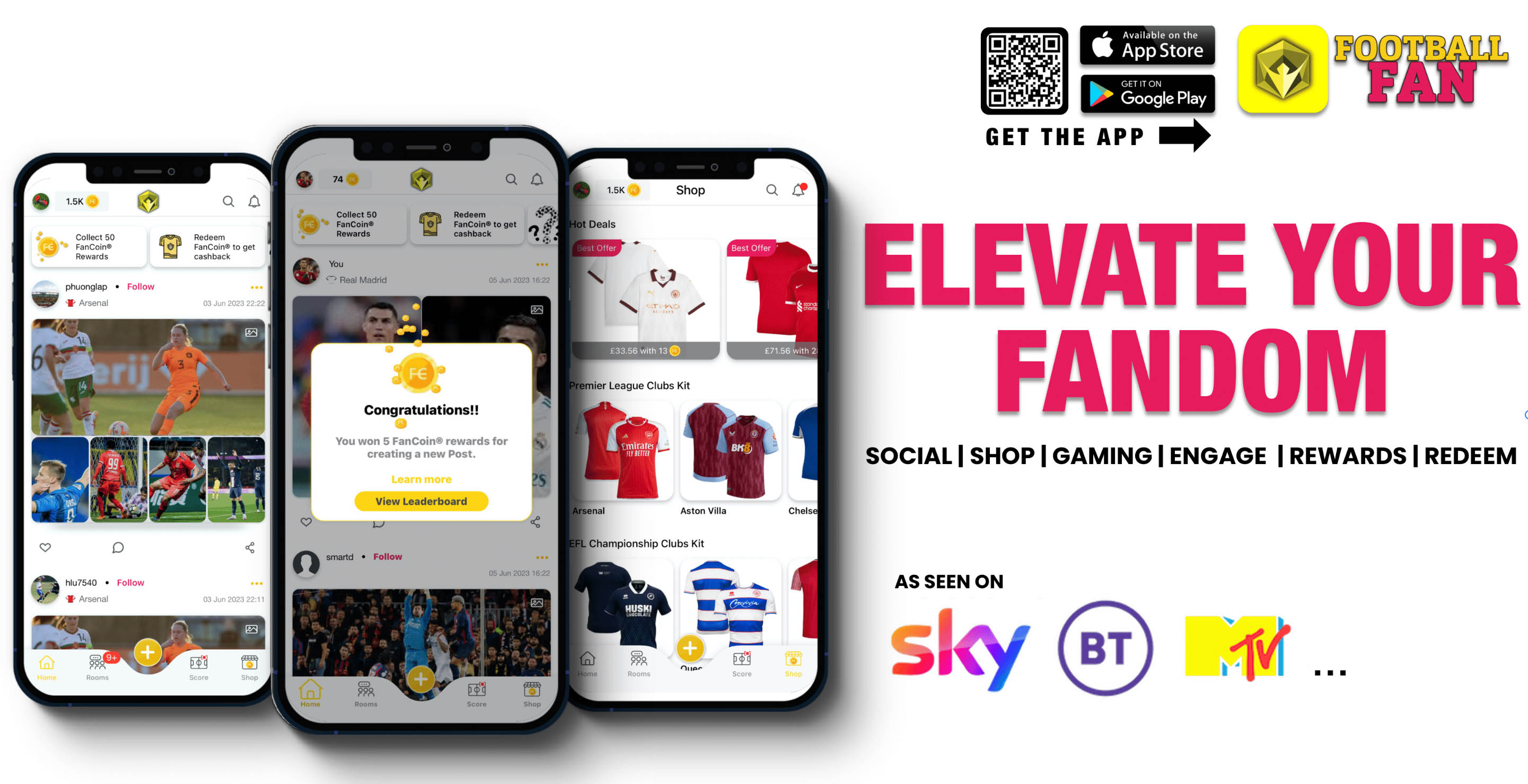 Football Fan App - Social App