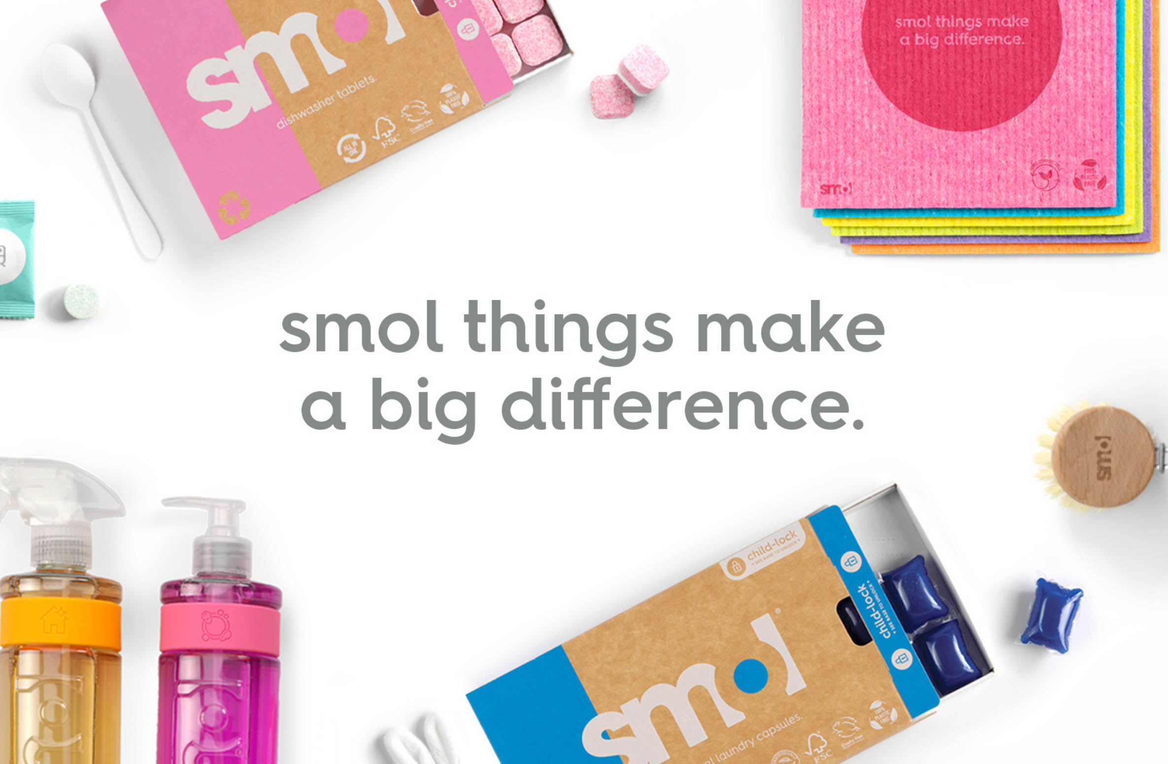 smol make cleaning eco-friendly?