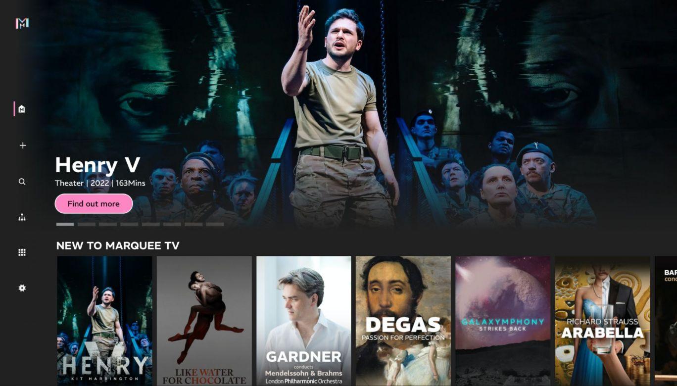 Marquee TV: A Cultural Stream for the Discerning Art Lover